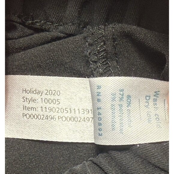 Marine Layer Women's Allison Black Pants Ankle Trousers Sz M Casual Pull On - Picture 7 of 11